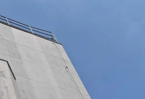 Top of a grey building Fotos de archivo