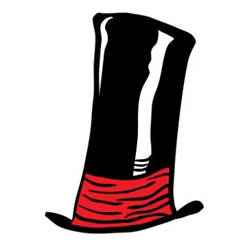 Top hat Stock Illustration