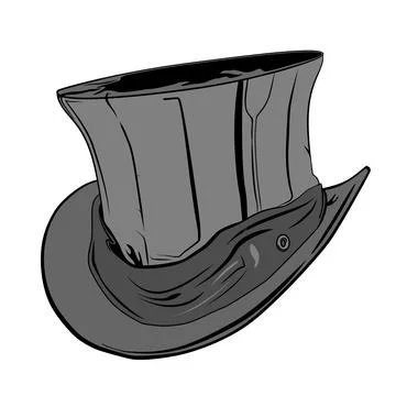 TOP HAT Stock Illustration