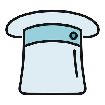 Top hat representing magic and illusion performance Stock Illustration