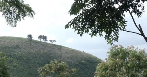 Top of a Hill Landscape 01 Stock Footage 94384836