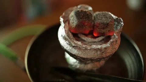 Top of hookah Stock Footage 71328482