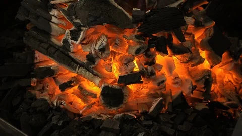 Top Hot Charcoal 動画素材 72320816