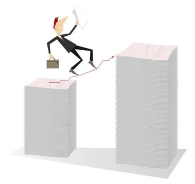 To the top Stock Illustration