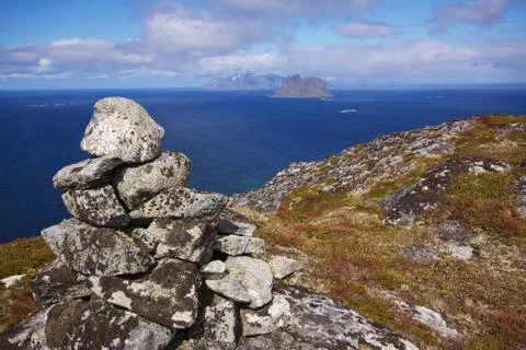 Top of island Stock Photos