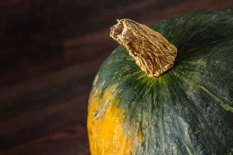 Top of a kabocha squash Stock-Fotos