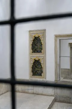 Top Kapi  The internal design of an old Othman bathroom in the Top Kapi  Cast Stock Photos