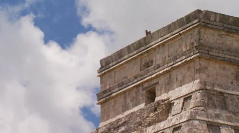 Top of Kukulkan Temple Stock Footage 61085212
