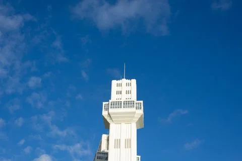 Top of the Lacerda Elevator Stock Photos