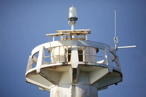 Top of lighthouse Foto stock