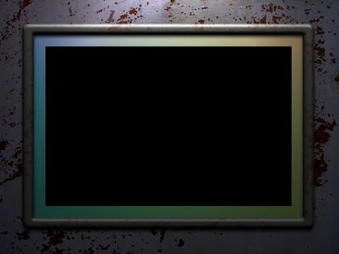 Top lit frame Stock Illustration