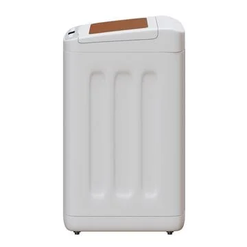 Top Loading Washing Machine 3D Render Illustration Stock Illustration