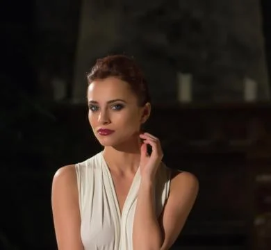 Top Model portrait Stock Photos