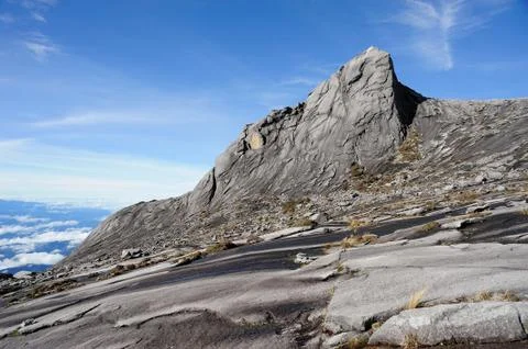 Top of Mount Kinabalu Stock Photos