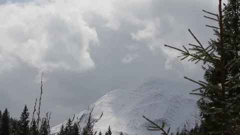The top of Mount Petros. Stock Footage 91729962