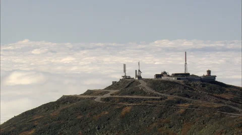 Top Of Mount Washington Stock Footage 65424659