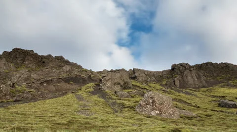 Top of Mountain Stock Footage