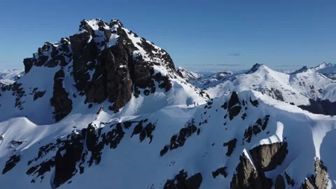 Top of mountain Video stock 228740073