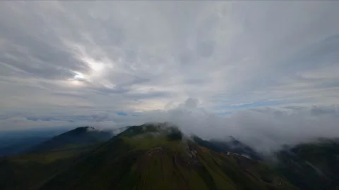 THE TOP OF THE MOUNTAIN Stock Footage 229047469