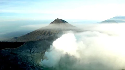Top of the mountain Stock Footage 242716806