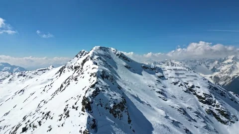 Top of the mountain. Video stock 263197274