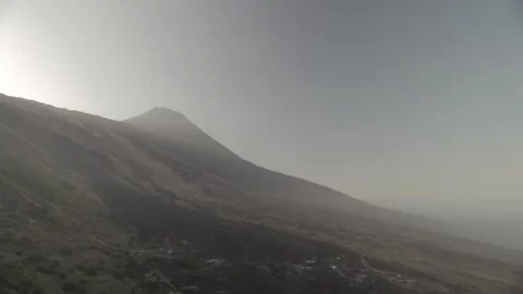 On top of the mountain next to the shore of the beach 스톡 동영상 150871076