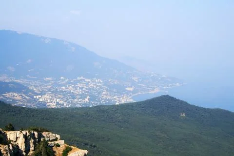 Top of the mountain Stock Photos