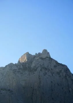 Top of the mountain Stock-Fotos
