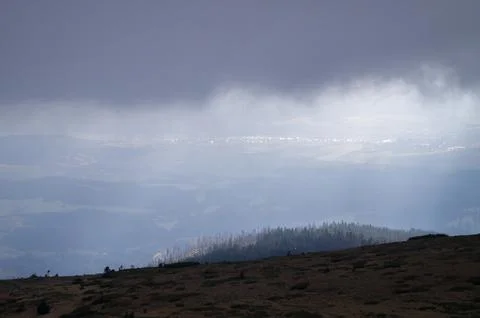 From the top of this mountain Stock Photos