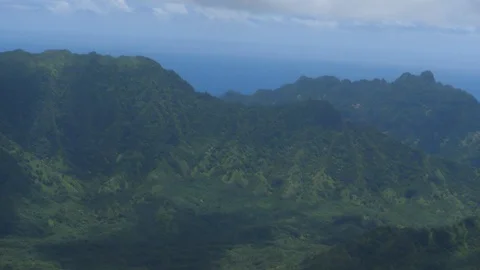 Top of the mountain range Stock Footage 100992990