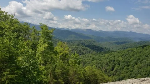 Top of the mountain view Video stock 111932558