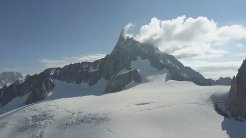 On the top of the mountains 2  Stock Footage 124809963