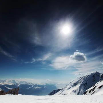 Top of mountains Stock Photos