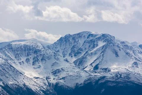 Top of mountains Foto stock