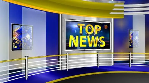 Top news Virtual studio イラスト素材