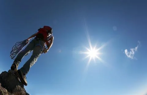 At the top Stock Photos