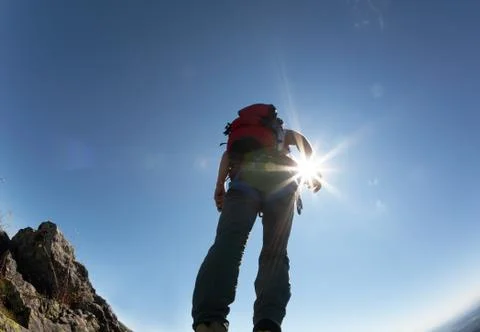 At the top Stock Photos