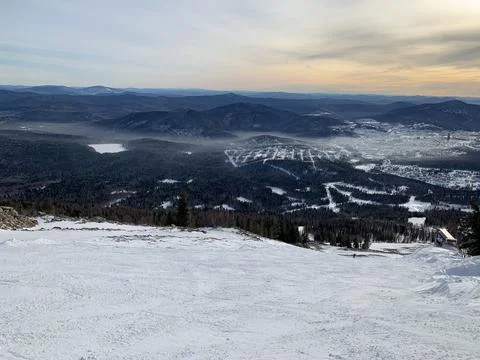 At the top Foto stock