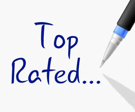 Top rated indicating optimum foremost and unrivalled Stock Illustration
