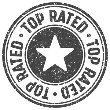 Top rated stamp Stock Illustration