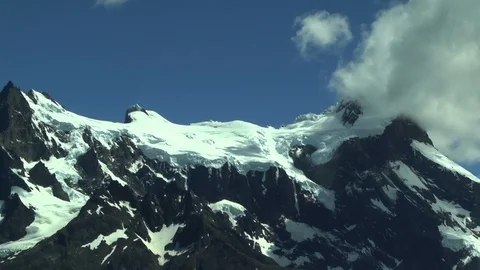 Top of Razor Ridged Mountains Stock-Footage 100614948
