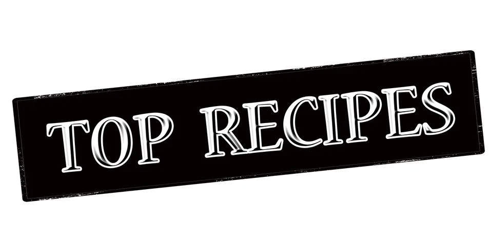 Top recipes Stock Illustration