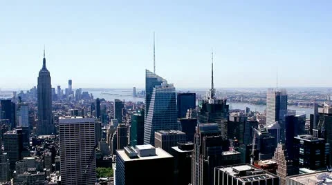 Top of the rock Stock Footage 11463431