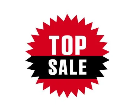 Top Sale E-commerce Discount Offer Tags Design Vector Illustration Stock Illustration