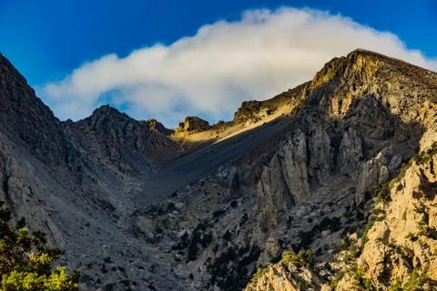 Top of Samaria Gorge Foto stock