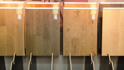 Top samples of various color palette - wooden floor timelapse stop motion Stock Footage 233430944