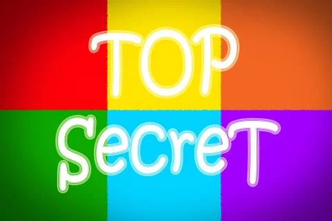 Top secret concept Stock Illustration