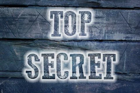 Top secret concept Stock Illustration