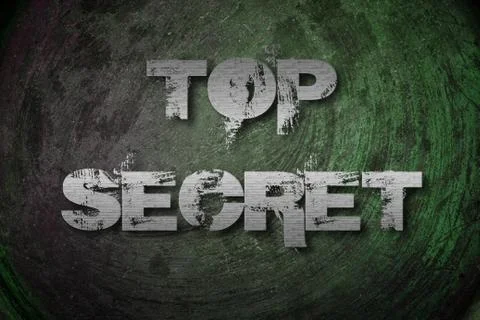 Top secret concept Stock Illustration