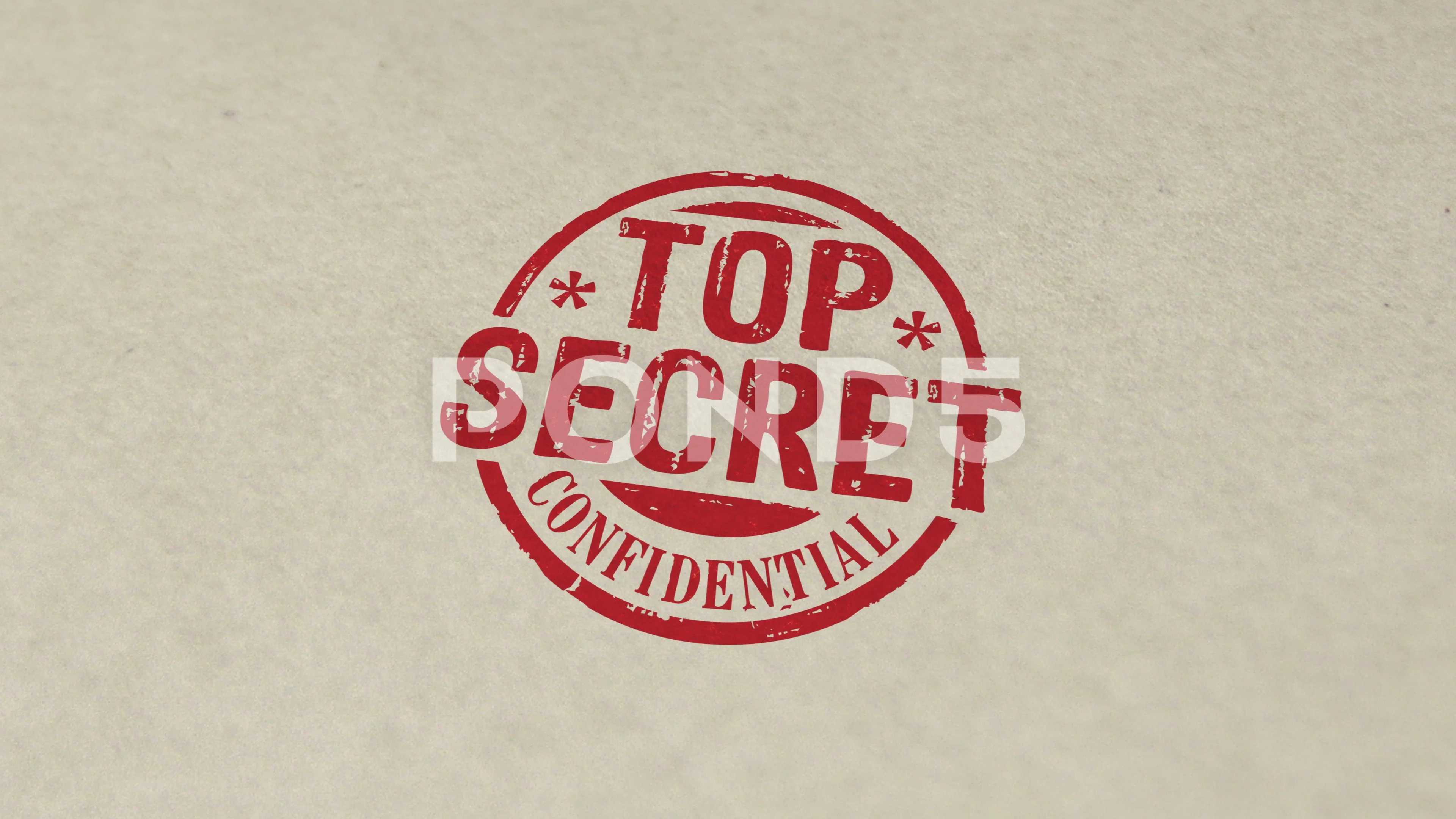 top secret classified stamp